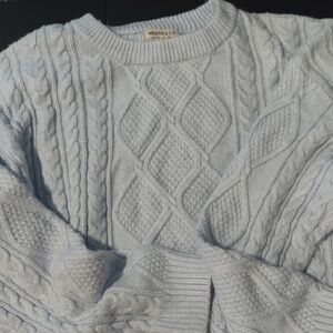 Blue cotton soft sweeter for winter